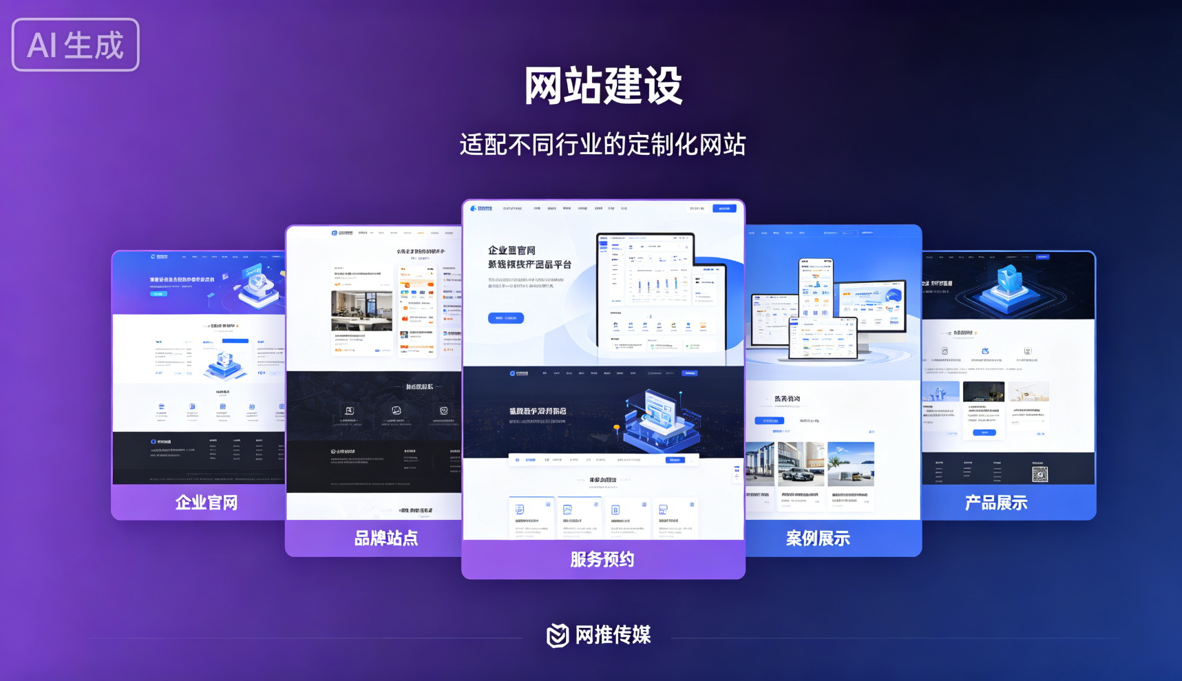 网站建设服务案例展示